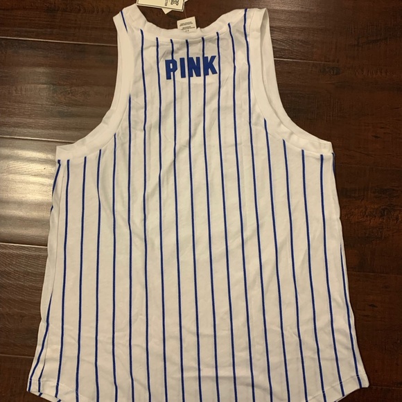 PINK Victoria Secret Exclusive MLB Collection Dodger Tank Top - Picture 3 of 4